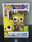Funko Pop Vinyl Sonic the Hedgehog Super Sonic First Appearance GITD 877