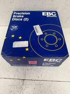 EBC Rear Brake Discs x2 292mm for NISSAN QASHQAI 350Z JUKE SKYLINE X TRAIL D1412 - Picture 1 of 4