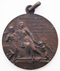 1914 Italy Italian Cooperative 25th Anniversary Brass Medal 1.25"