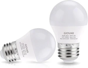2 PACK Refrigerator Light Bulb LED 40W Waterproof Frigidaire Freezer Switch, NEW - Picture 1 of 7