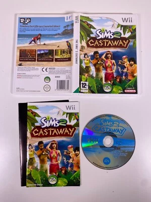 The Sims 2: Castaway Nintendo Wii Game - Complete - VGC - Image 1 of 4