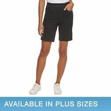 DKNY Womens Bermuda Shorts Black XXL