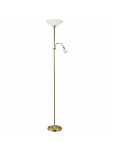 Piantana 2 luci brunito classica flessibile coll. GL1026 - Imagen 1 de 2