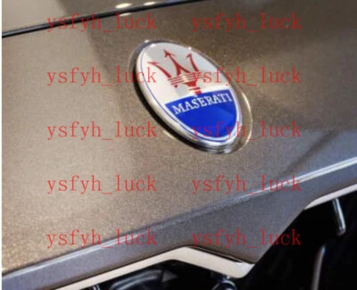 MASERATI GRANTURISMO GHIBLI 4200 COUPE LEVANTE QUATTROPORTE FRONT BADGE EMBLM - Image 1 of 4