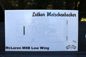 1/18 McLAREN M8B LOW WING L. MOTSCHENBACHER CANAM #11 MIB - Picture 1 of 5