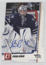2010-11 Donruss Die-Cut Auto /25 Pekka Rinne #162 Auto