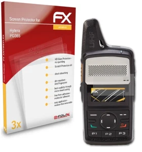 atFoliX 3x folia ochronna ekranu do Hytera PD365 matowa i odporna na wstrząsy - Zdjęcie 1 z 8
