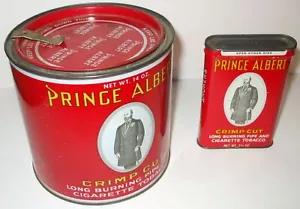 vintage cigarette tins lot of 2 Prince Albert - Bild 1 von 3