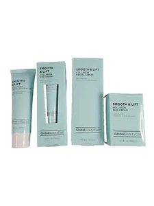 NEW Global Beauty Care Smooth & Lift Collagen Skin Set of 4 Items Gift Set - Picture 1 of 7