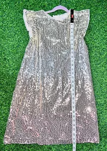 Mädchen Pailletten Kleid Größe 10. Die Lücke. - Bild 1 von 4
