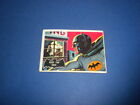 BATMAN black bat/orange back card #5 Topps 1966 U.S.A.
