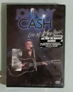 JOHNNY CASH LIVE AT MONTREUX 1994 DVD NEW extra shrinkwrap wear & tear - Picture 1 of 2