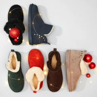 BearPaw Womens Annabelle Suede Bootie Comfort with Water and Stain Repellent New - Image 1 of 4