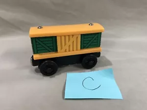 Thomas and Friends Tanque Motor Tren Ferroviario Madera Caja Madera Coche de Carga C 2002 - Imagen 1 de 6