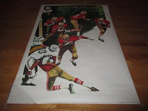 1969 NATIONAL FOOTBALL LEAGUE 50th Anniversary Poster SAN FRANCISCO 49ers (1950) - Picture 1 of 1