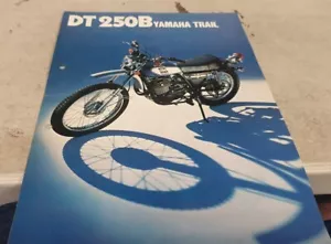 1960s YAMAHA DT250B Trail Motorcycle Sales Brochure - Picture 1 of 3