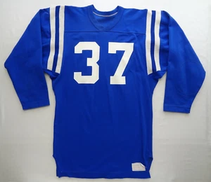 Camiseta de fútbol americano Baltimore Colts M años 70 de colección #37 práctica a rayas hecha en EE. UU. - Imagen 1 de 17