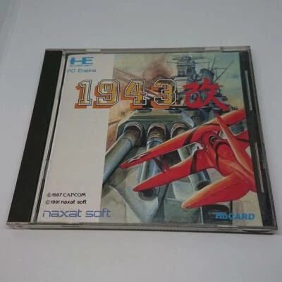 PC Engine 1943 Kai Battle of Midway Hu-Card Naxat Soft Import From Japan - Image 1 of 3