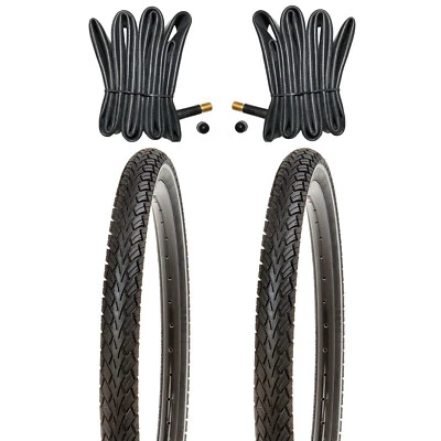 2x Fahrradreifen Pannensicherer 26x1.95 50-559 K-Protect Reflex 2x Schlauch AV - Bild 1 von 3