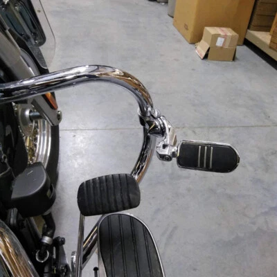 Chrome Highway Foot Pegs For Harley Davidson Street Glide Road Glide Special AAA - Image 1 of 4