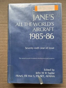 Jane's All the Worlds Aircraft 1985-86 Seventy-sixth Year of Issue - Bild 1 von 10
