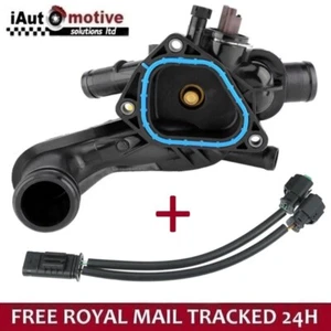THERMOSTAT HOUSING WITH SENSOR FOR PEUGEOT 207 308 3008 5008 RCZ 1.6 16V 1336Z6 - Picture 1 of 17