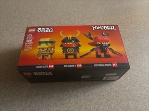 40490 LEGO Ninjago 10th Anniversary Brickheadz NEW SEALED NISB Limited Edition - Picture 1 of 1