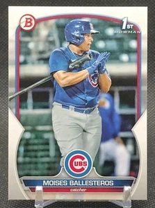 Moises Ballesteros 1st 2023 Bowman #BP-11 Chicago Cubs  - Picture 1 of 5