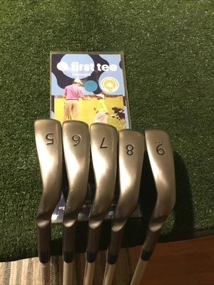 Ping Left Handed Ladies G Le Black Dot Irons Set 5-9 Irons ULT200 Graphite +1/2” - Image 1 of 4