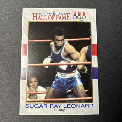 1991 Impel U.S. Olympic Cards Hall of Fame #29 Sugar Ray Leonard Boxing USA - Image 1 of 2