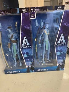 McFarlane Toys action figure di 'Neytiri & Jake Sully' dal film Avatar - Foto 1 di 8