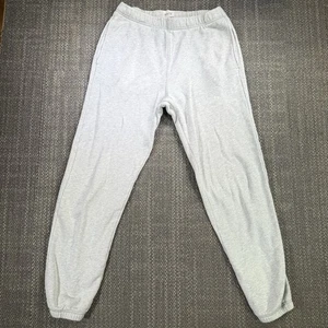 Mate The Label Jogger Sweatpants Women Small Gray Lounge Relaxed Cozy Clean Girl - Picture 1 of 17