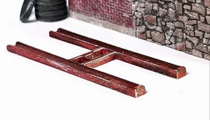 SERVICE STATION CAR LIFT HO Model Railroad Unpainted Resin Detail KIT FR2051 - Picture 1 of 2