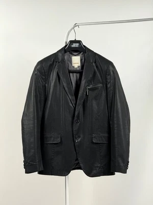 Blazer Diesel Hombre Avant Garde Y2K Negro Brillante Talla S Foto 1 de 4