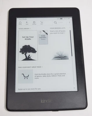 Amazon Kindle Paper white 7th Gen DP75SDI Black 3GB - Image 1 of 4