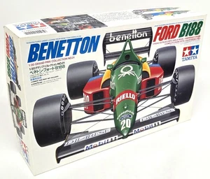 Tamiya 1/20 Benetton Ford B188 F1 Nannini Or Boutsen Plastic Scale Model Car Kit - Picture 1 of 7