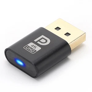 DP Virtual Display Adapter Displayport Dummy Plug Headless Useful 9CU5 - Zdjęcie 1 z 11