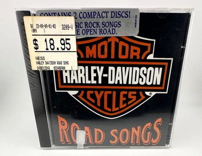 Harley Davidson Road Songs by Various Artists [ NEW 2CD + Hype! 1994 ] *SEALED* - Image 1 of 4