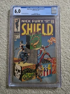 Nick Fury Agent of SHIELD #1 Comic Book CGC 6.0 - Picture 1 of 2