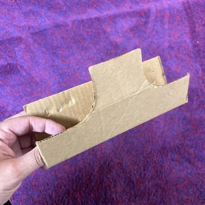 Vtg 1977 Godzilla Shogun Warriors Mattel Cardboard Leg Brace Insert Free S&H - Picture 1 of 8