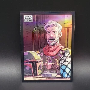 2022 Topps Chrome Star Wars Galaxy #85 Cobb Vanth Refractor - Picture 1 of 2