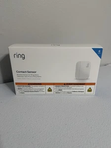 NEW Ring Alarm Contact Sensor 6-Pack 2nd Gen Monitor 6 Doors or Windows White - Picture 1 of 2