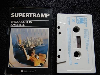 SUPERTRAMP - BREAKFAST IN AMERICA 1979 UK CASSETTE TAPE ALBUM (THE LOGICAL SONG) - Image 1 of 4