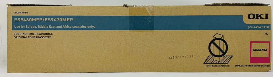 OKI 44947310 TONER ORIGINALE MAGENTA PER OKI ES9460 MFP / ES9470 MFP Foto 1 de 1