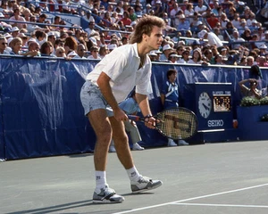 1988 Tennis Pro ANDRE AGASSI Glossy 8x10 Photo Print Poster - Picture 1 of 1