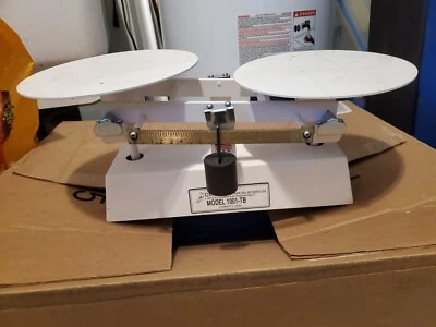 DETECTO 1001-TB MECHANICAL BALANCE BEAM BAKING DOUGH SCALE 1 Weight 16lb Capacit - Image 1 of 4