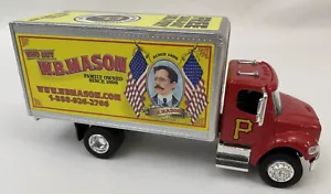W.B. Mason Delivery Truck Pittsburgh Pirates Advertisement Toy Red Yellow - Picture 1 of 9