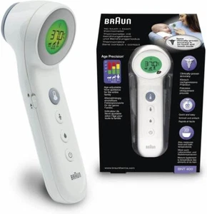 Braun BNT400 3-in-1 No Touch & Touch Thermometer - Contactless Forehead - Picture 1 of 3