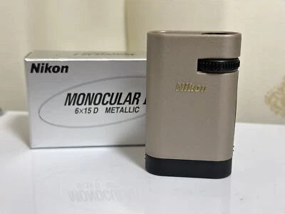 Nikon multifunctional Monocular II 6 x 15D Metallic Lightweight New From Japan - Image 1 of 4