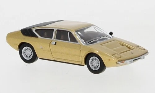 Brekina PCX870051 - 1/87 Lamborghini Urraco, Metallizzato-Oro, 1973 - Nuovo - Immagine 1 di 1